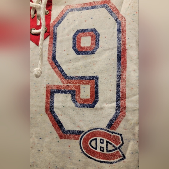 BNWT Alyssa Milano Montreal Canadiens Long Sleeve Shirt - Picture 3 of 6